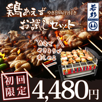 トリあえずお試しセット(屋台付)