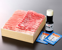 沖縄島豚あぐ～ロース・バラしゃぶしゃぶセット500g