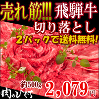 飛騨牛切り落とし500g